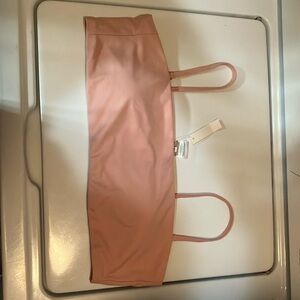 FINAL PRICE Madewell bandeau pink bikini top
